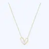 1 Piece Lady Heart Shape Titanium Steel Plating Pendant Necklace