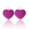 oly-987b66d3c85650f15ad87a57899ee876 Wholesale Heart Valentine's Day Leather Earrings