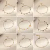 PVD Coated Flower Stainless Steel Sweet Waterproof Non Tarnish Bracelets