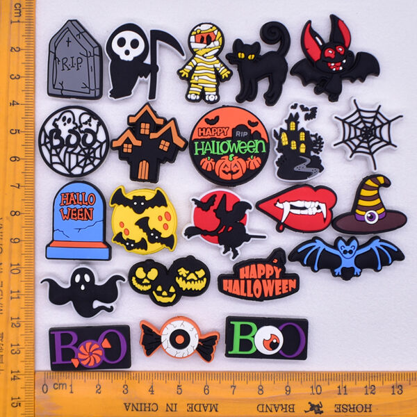 oly-987ef359f849a3f132d97c22753ede10 Wholesale fun beaded pen decoration aessories PVC soft rubber cartoon handmade beads DIY small aessories