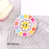 Wholesale New loose powder cross-border cartoon cute jewelry acrylic pins adorable DIY patch accessories