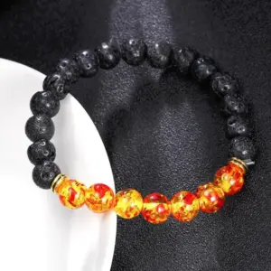 B0935 Amber Volcanic Rock