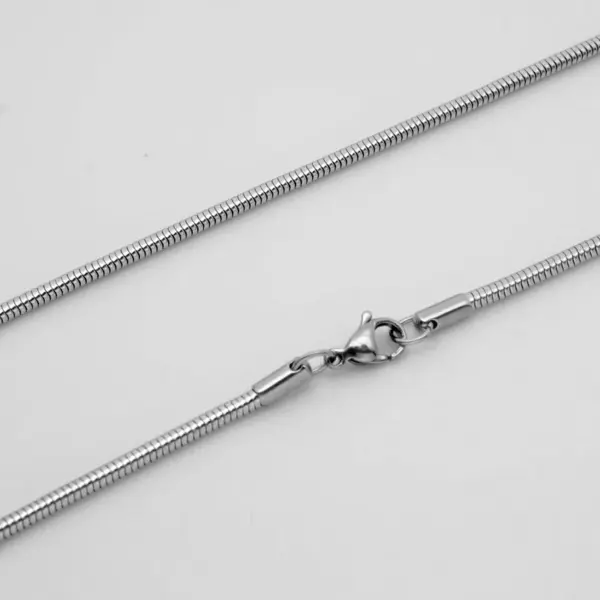 Geometric Snake Titanium Steel Fashion Necklace