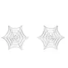 PVD Coated 18K Gold Real Gold Plated Web Titanium Steel Fashion Waterproof Non Tarnish Ear Studs