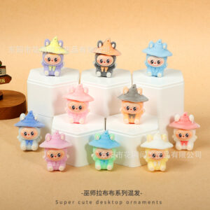 Labubu magic hat-10 colors / All are shipped by default - select the color and contact customer service
