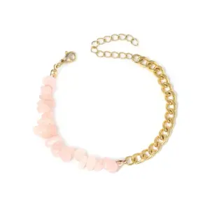 Pink Crystal Gravel / Gold