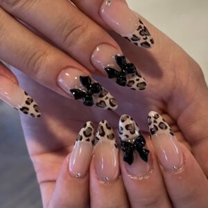 Xa-103-59 (leopard print bow)