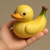 Wholesale Whimsical Fruit Series Duck Courtyard Ornaments Desktop Ornaments Resin Crafts
