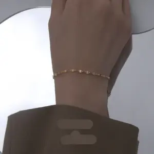 Wholesale PVD Coated Real Gold Plated Geometric Titanium Steel Fashion Waterproof Non Tarnish Bracelets