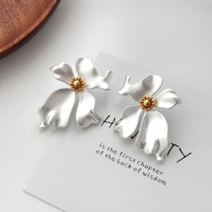Er3624 large matte silver