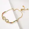 Wholesale Copper Box Chain Geometric Bracelets
