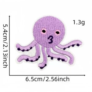 Octopus cloth patch 8#