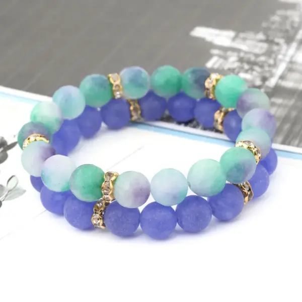 Wholesale Fashion Ball Agate Bracelets