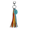 Wholesale Tassel Turquoise Retro Western Style Keychain