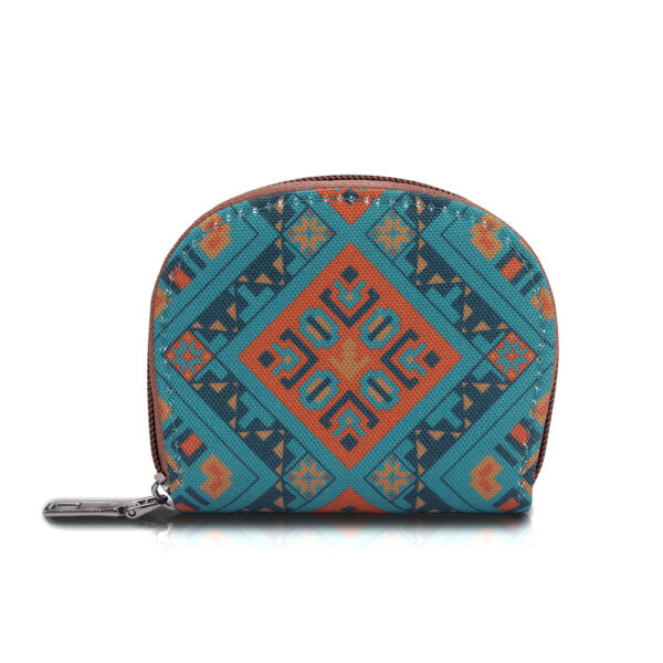 oly-99338a706632ae0e6300ce1025242608 Wholesale 2025 New European and American Retro Brocade Oxford Cloth Card Bag Lightweight Portable Coin Purse Clutch Bag 9 Card Holder
