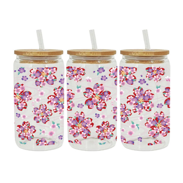 Wholesale New Cartoon printing UV Cup sticker crystal logo pattern 23 cmX11cm in stock