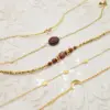oly-9942df3ac4c2f77a5a57397e5e42db50 Wholesale PVD Coated Real Gold Plated Geometric Titanium Steel Fashion Waterproof Non Tarnish Bracelets