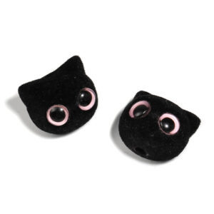 Black-pink eyes / 16x19mm