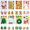 Wholesale 8/Pack Christmas Face Changing Stickers