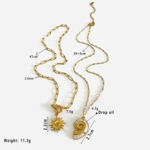SUNFLOWER Conch Two-Piece Set