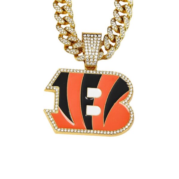 Wholesale Oil Drop Team Logo Sports Pendant Necklace