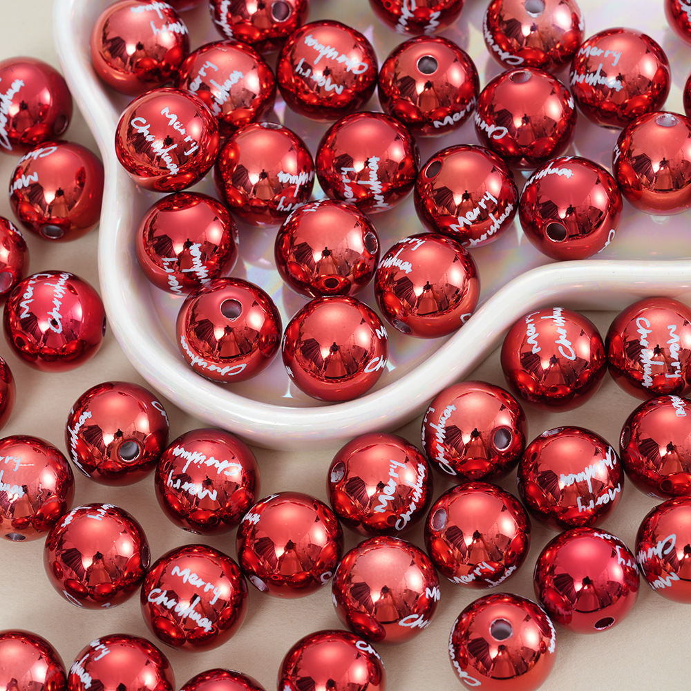 Wholesale AlphabeEnglish Acrylic Beads DIY Beads