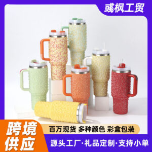 Wholesale Cartoon 40oz large capacity 304 stainless steel handle car c