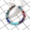 Fashion Printing Natural Stone Artificial Gemstones Bracelets In Bulk