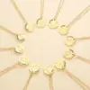 Wholesale Foreign Trade New Fashion 12 Constellation Necklace Europe And America Creative Diamond Titanium Steel Necklace Ornament Wholesale