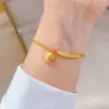 Wholesale PVD Coated Real Gold Plated Constellation Titanium Steel Cartoon Style Waterproof Non Tarnish Bracelets