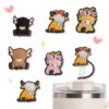 Wholesale Pack Yak Gro Straw Cap Cartoon Animation