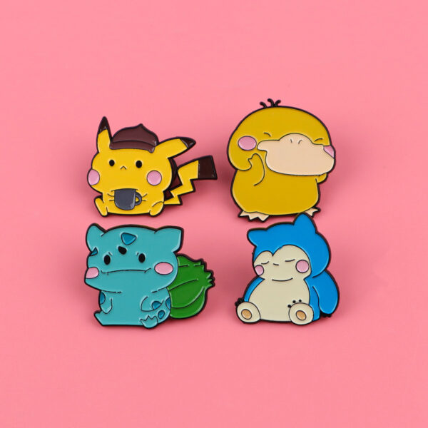 oly-999fcb813856c4d93d91454036d248f2 Wholesale Cartoon Pokémon Brooch Badge