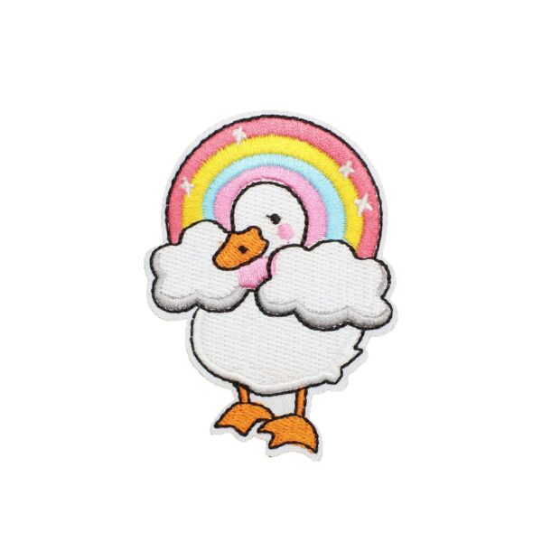 oly-99abed3b5fd1eb2ce48693a32903e3ae Wholesale Ironing Duck Embroidered Cloth Stickers Cartoon Embroidered Label Clothes Patch Stickers Bag Decoration Chilen's Clothes