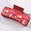 Wholesale Christmas Snowman Christmas Ball Decoration Hair Clip