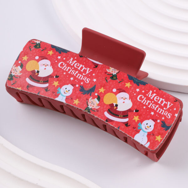 Wholesale Christmas Snowman Christmas Ball Decoration Hair Clip