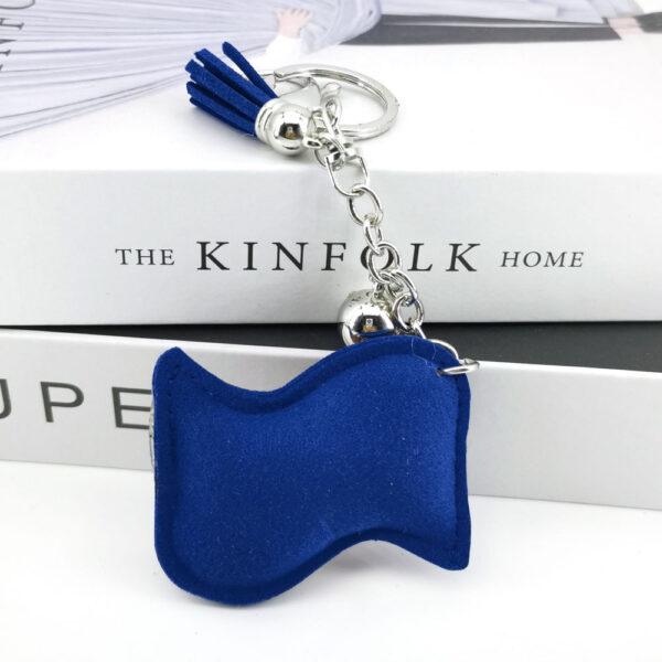 oly-99c760ab06e74c4e19e42b8d52487f98 Wholesale Velvet inlaid diamond flag keychain