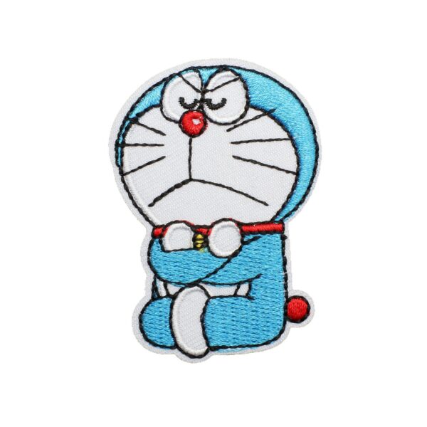 Wholesale Animated Character Embroidered Cloth Sticker Japanese Kitten Animated Cartoon Patch Sticker Alien Cat Bag Decoration Embroidered Label