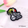 Wholesale New loose powder cross-border cartoon Halloween cute jewelry acrylic pins adorable DIY patch accessories