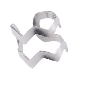 Double-Layer Wave Curved Ear Clip