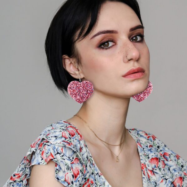oly-99dfa5aab92de84bceaf9fae1c165b3d Wholesale Heart Valentine's Day Leather Earrings