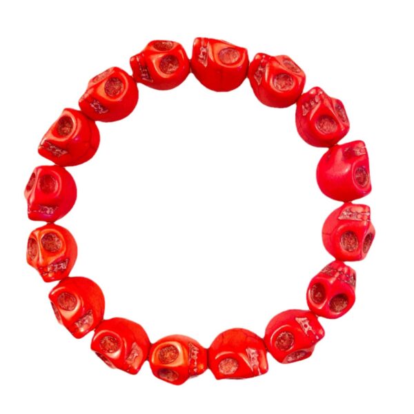 Wholesale Colorful Skull Bracelet