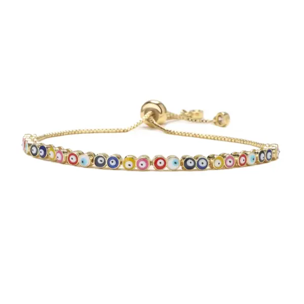 Wholesale Copper Stoving Varnish Geometric No Inlaid Copper Bracelets