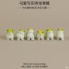 Wholesale Landscape frog figurine aessories, decorative resin desktop crafts, ornaments