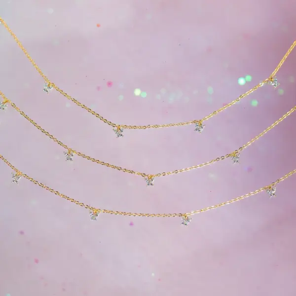 Wholesale Copper Plated Animal Butterfly Copper Brass Streetwear Necklace