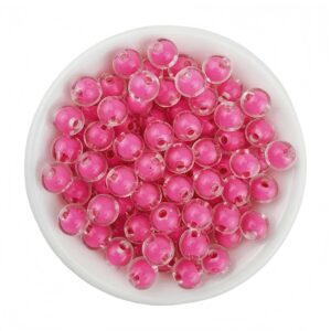 Rose red / 10mm aperture 2mm (30/pack)