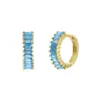 oly-9a405d4f4d41088029354377e5c46fb5 Wholesale Fashion Geometric Plating Copper Artificial Gemstones Earrings
