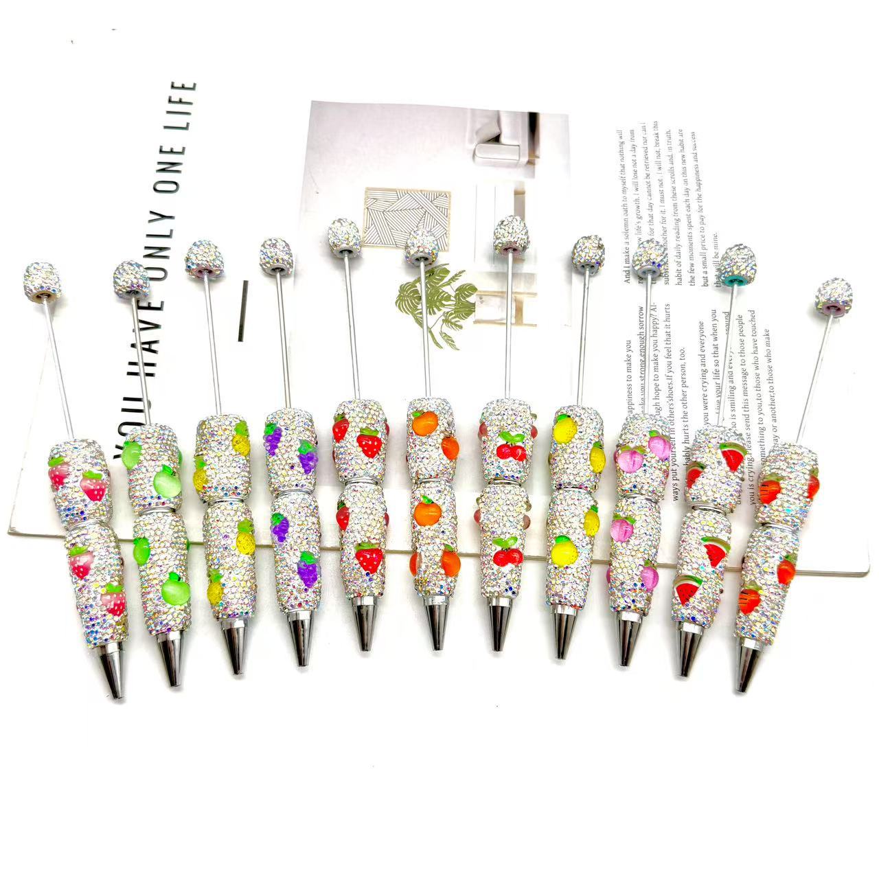 Wholesale Ft Full Diamond Bead Pen