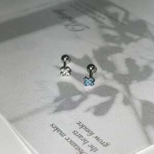 Wholesale Ins Style Niche Design Mini Cross Ear Bone Nail Korean-style All-match Basic Non-detachable Ear Nail