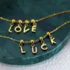Wholesale Jewelry Modern Style Letter 304 Stainless Steel
