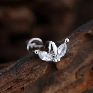 3344 Silver / Ear Studs